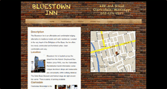 Desktop Screenshot of bluestowninn.com